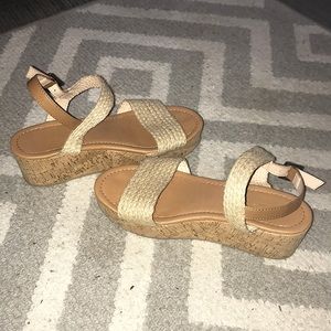 Tan Platform Sandals